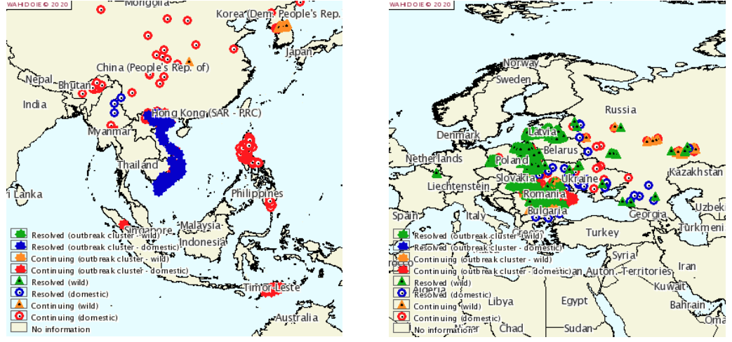 Figure3 world maps showing outbreak zones.